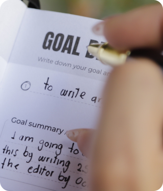 elev8 alumni planner in use