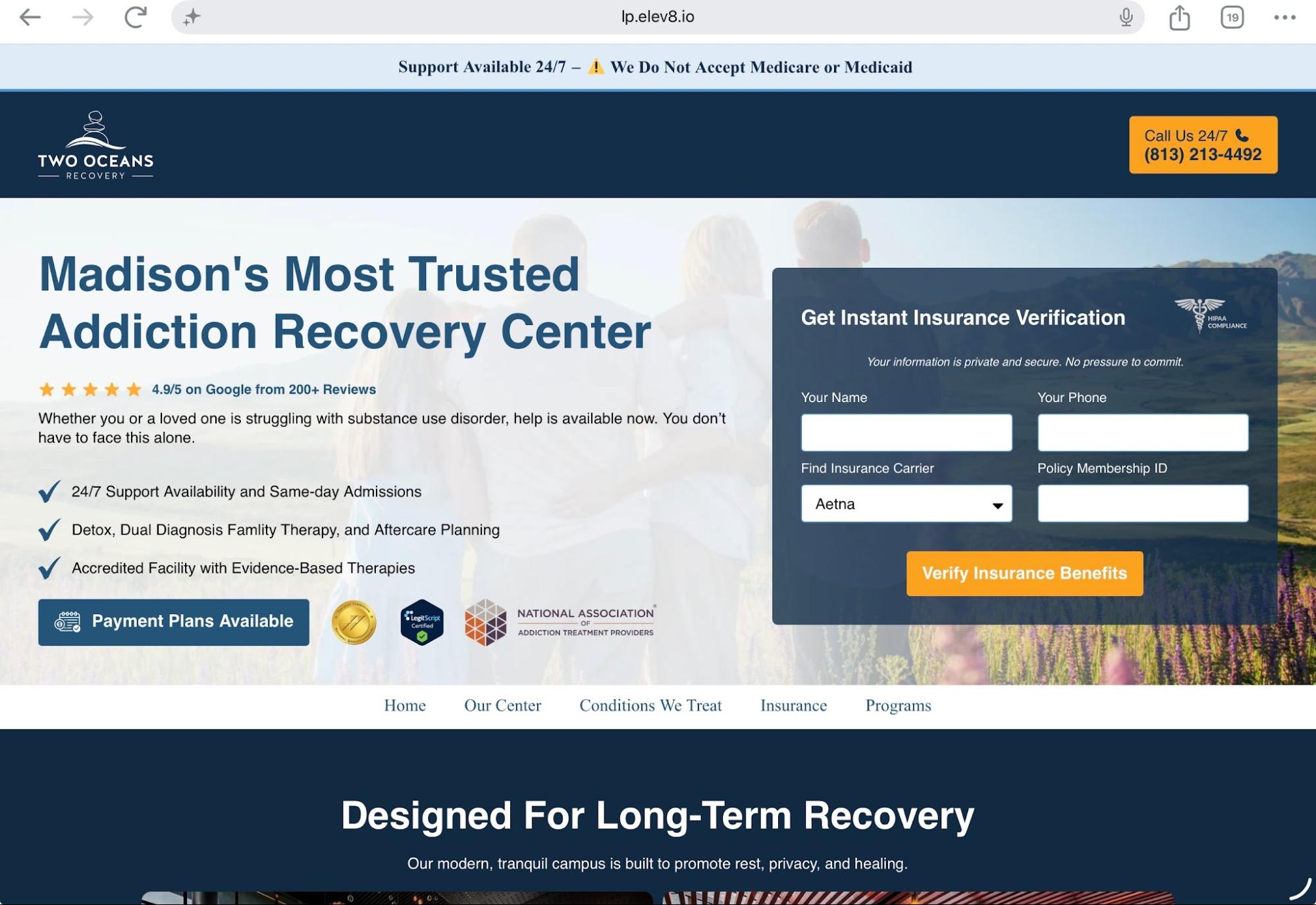 From Fear to First Call: How to Build a High-Converting, VOB-Optimized Landing Page